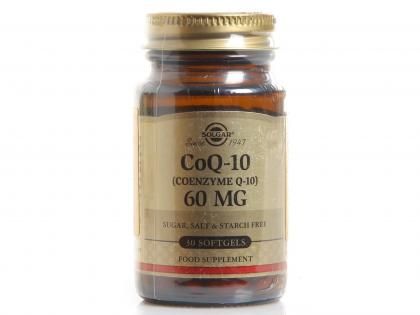 Solgar, Коензим Q10, 60 мг, 30 капсул (SOL-00956), фото