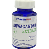 Краса та Здоров&rsquo;я ТОВ KTZ-87229 POWERFUL, Ашваганда, 60 капсул (KTZ-87229)