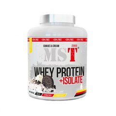 MST Nutrition, Сывороточный протеин с изолятом, Whey Protein Isolate + Hydrolisate Protein, вкус печенья с кремом, 2310 г (MST-00271), фото