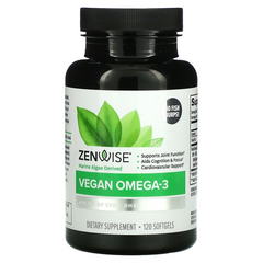 Zenwise Health, Веганська омега-3, 120 капсул (ZNW-72008), фото