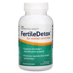 Fairhaven Health, FertileDetox, добавка для детоксикации для женщин и мужчин, 90 капсул (FHH-00081), фото