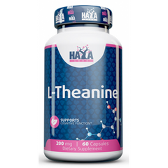 Haya Labs, L-теанин, 200 мг, 60 капсул (820217), фото