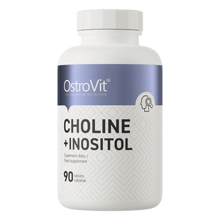 Ostrovit, Холин + Инозитол, Choline + Inositol, 90 таблеток (OST-22995), фото