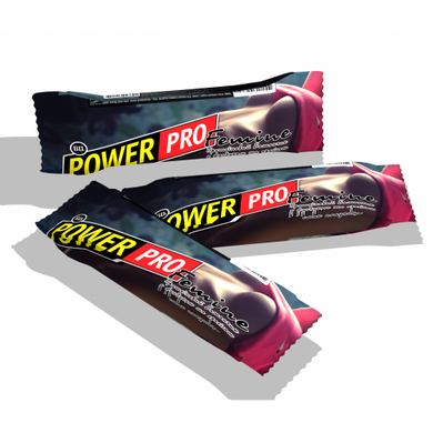 Power Pro, Батончик Femine 36%, 60 г (20шт / уп) - клубника (103701), фото