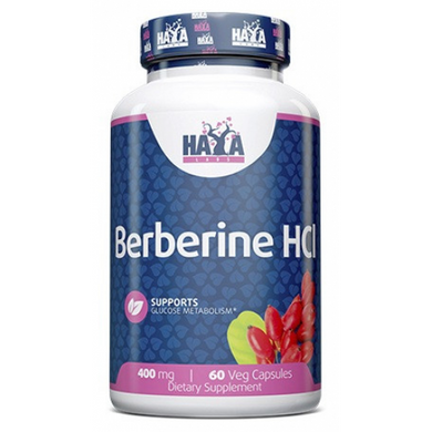 Haya Labs, Берберин, Berberine HCL, 400 мг, 60 веганских капсул (820858), фото