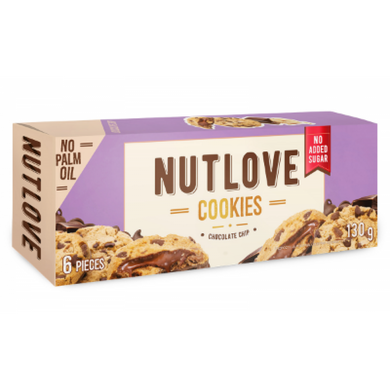 Allnutrition, Nutlove Cookies, шоколадна крихта, 130 г (ALL-74235), фото