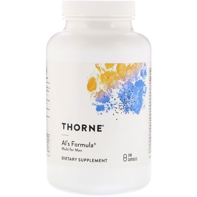 Вітаміни для чоловіків, Thorne Research, 40+, 240 капсул, (THR-01406), фото