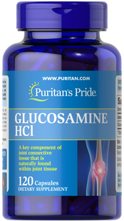 Puritan's Pride, Глюкозамін, Glucosamine HCl, 680 мг, 120 капсул (PTP-14173), фото