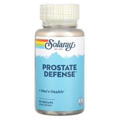 Solaray, Prostate Defense, 90 растительных капсул (SOR-37591), фото