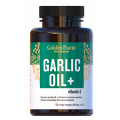 Golden Pharm, Garlic Oil 500 мг - 120 капс (GLF-47108), фото