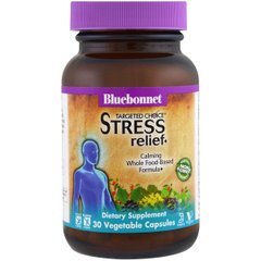 Комплекс для зняття стресу, Targeted Choice Stress Relief, Bluebonnet Nutrition, 30 вегетаріанських капсул (BLB-02012), фото