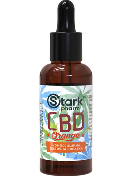 Stark Pharm, Stark CBD, 25 мг, со вкусом апельсина, 30 мл (STP-05308), фото