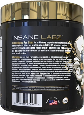 Insane Labz, Psychotic GOLD, 35 порцій, Watermelon, 202 г (INL-27451), фото