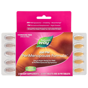 Nature's Way, AM/PM PeriMenopause Formula™, 60 таблеток (EMT-07236), фото