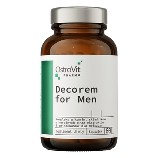 Ostrovit, Мультивітаміни для чоловіків, Pharma Decorem For Men, 60 капсул (OST-22509), фото