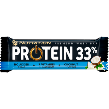 GoOn, Батончик Protein 33%, кокос, 50 ​​г - 1/25 (822248), фото