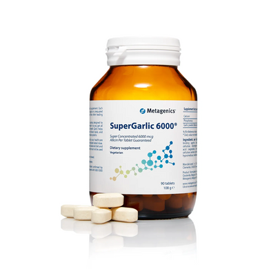 Metagenics, SuperGarlic 6000 (СуперГарлик 6000), 90 таблеток (MET-06678), фото