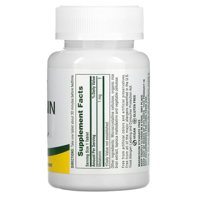 NaturesPlus, Мелатонін швидкої дії, 1 мг, 90 таблеток (NAP-47624), фото