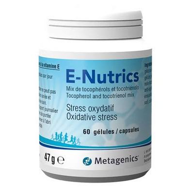 Вітамін E змішані токофероли Metagenics E-Nutrics | антиоксидант та захист клітин - 60 капсул, фото
