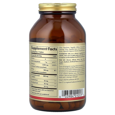 Вітамін С 1000 мг Solgar Ester-C&reg; Plus - 180 таблеток , фото