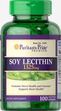 Puritan's Pride PTP-12650 Лецитин із сої, Soy Lecithin, Puritan's Pride, 1325 мг, 100 гелевих капсул (PTP-12650)