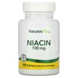 Nature's Plus, ніацин, 100 мг, 90 таблеток (NAP-01850), фото
