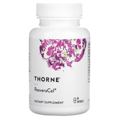 Thorne Research, ResveraCel, 60 капсул (THR-01250), фото
