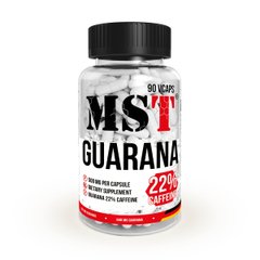 MST Nutrition, Гуарана 22%, Guarana, 90 капсул (MST-00326), фото