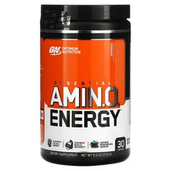 Optimum Nutrition, Essential Amin.O. Energy, охладитель с апельсином, 270 г (OPN-02525), фото