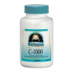 Витамин С-1000, Wellness, Source Naturals, 50 таблеток (SNS-01031), фото