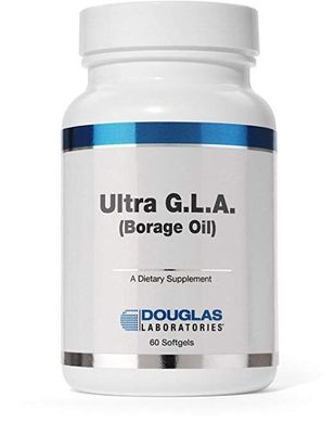 Омега-6 з насіння огуречника, Ultra G.L.A. (Borage Oil), Douglas Laboratories, 60 гелевих капсул (DOU-70046), фото