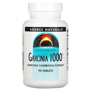 Source Naturals, Гарцинія 1000 (Garcinia 1000), 90 таблеток (SNS-00554), фото