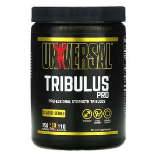 Universal Nutrition, Classic Series, Tribulus Pro, профессиональная добавка с якорцами, 110 капсул (UNN-04504), фото