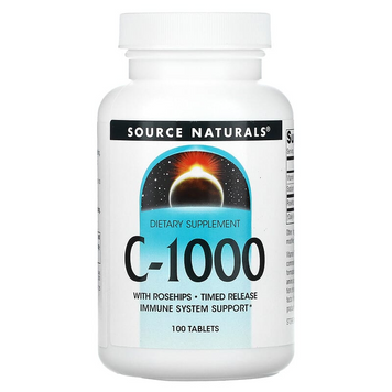 Source Naturals, C-1000, 100 таблеток (SNS-00445), фото