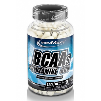 IronMaxx, BCAA + L-глютамин 800, 130 капсул (815463), фото