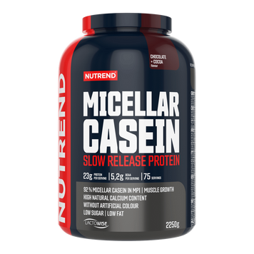 Міцелярний казеїн Nutrend Micellar Casein | шоколад + какао - 2250 г, фото
