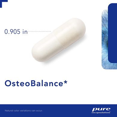 Кальцій (проти остеопорозу), OsteoBalance, Pure Encapsulations, 210 капсул (PE-00497), фото