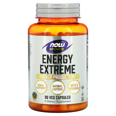 Енергетична формула, Energy Extreme, Now Foods, Sports, 90 капсул (NOW-03352), фото