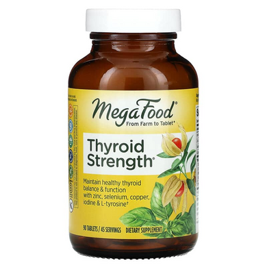 MegaFood, Thyroid Strength, 90 таблеток (MGF-20029), фото