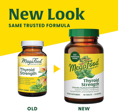 MegaFood, Thyroid Strength, 90 таблеток (MGF-20029), фото