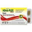 Nature's Plus, Hema-Plex, железо с незаменимыми питательными веществами для здоровых эритроцитов, 10 таблеток с замедленным высвобождением (NAP-99662)