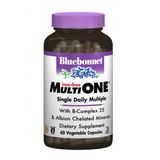 Bluebonnet Nutrition BLB-00146 Мультивітаміни без заліза, MultiONE, Bluebonnet Nutrition, 60 гелевих капсул (BLB-00146)