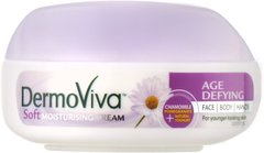Антивіковий крем для обличчя, Vatika DermoViva Defying Moisturising Cream, Dabur, 70 мл (DBR-70044), фото
