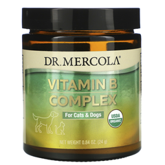 Dr. Mercola, Комплекс вітамінів B, для котів та собак, 24 г (MCL-01835), фото