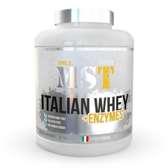 MST Nutrition, Протеїн, Itallian Whey, смак ваніль, 2240 г (MST-00014), фото
