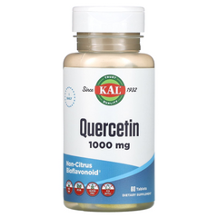 KAL, кверцетин, 1000 мг, 60 таблеток (CAL-56530), фото