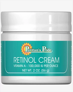 Крем для обличчя з ретинолом, Retinol Cream, Puritan's Pride, 56 мл (PTP-15510), фото