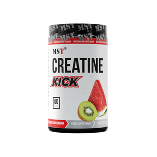 🍉🥝MST Nutrition, Креатин, Creatine Kick 7 in 1, (7 креатинів в 1), кавун-ківі, 500 г (MST-16189), фото