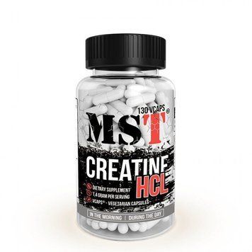 Креатин гидрохлорид MST Creatine HCL - 130 растительных капсул, фото