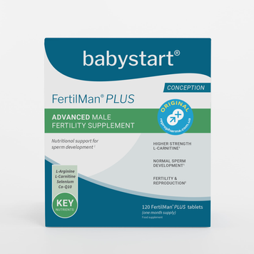 Вітаміни для фертильності чоловіків ФертілМен Плюс Babystart FertilMan Plus - 120 таблеток, фото